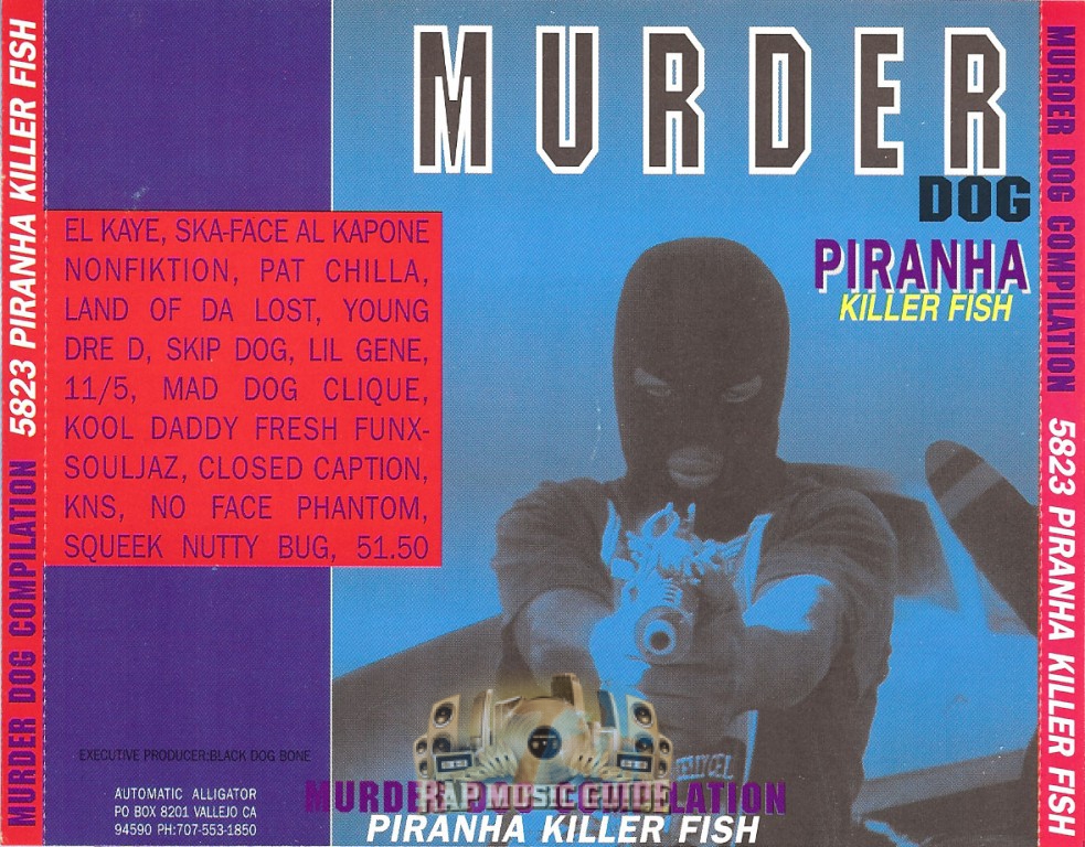 Murder Dog Compilation - 5823 Piranha Killer Fish: 1st Press. CD